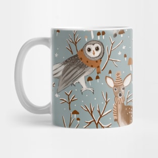 Winter woodland Mug